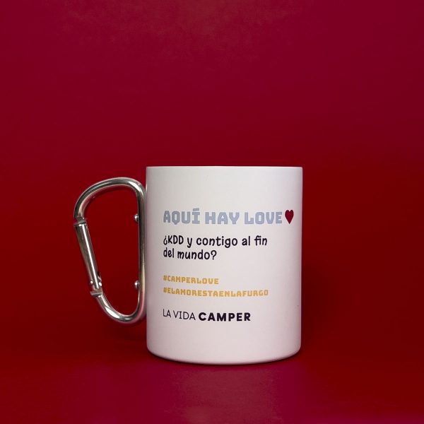 Taza mosquetón Camper Love