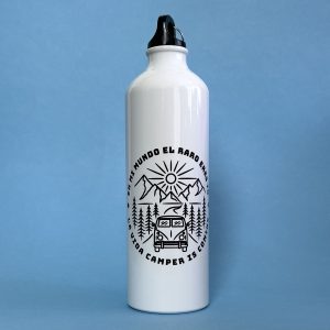 Botella aluminio Mundo Raro