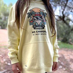Sudadera infantil Mi Camper mi mejor Escuela de La Vida Camper