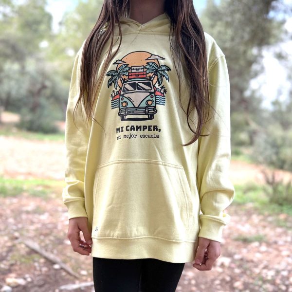Sudadera infantil Mi Camper mi mejor Escuela de La Vida Camper