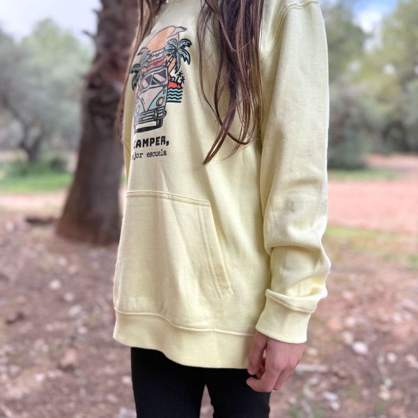 Sudadera infantil Mi Camper mi mejor Escuela de La Vida Camper