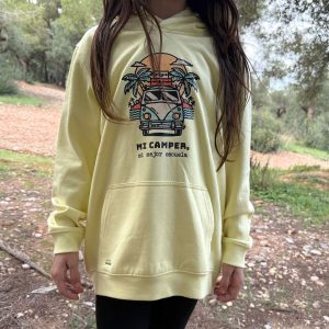Sudadera infantil Mi Camper mi mejor Escuela de La Vida Camper