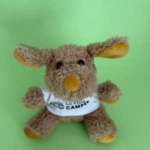 Peluche La Vida Camper oso de peluche suave con sudadera incluida